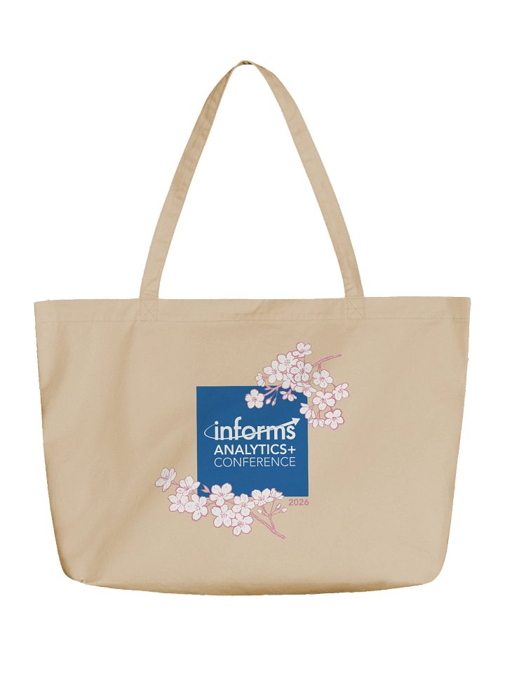 2026 INFORMS Analytics+ Conference Tote Bag product image (1)