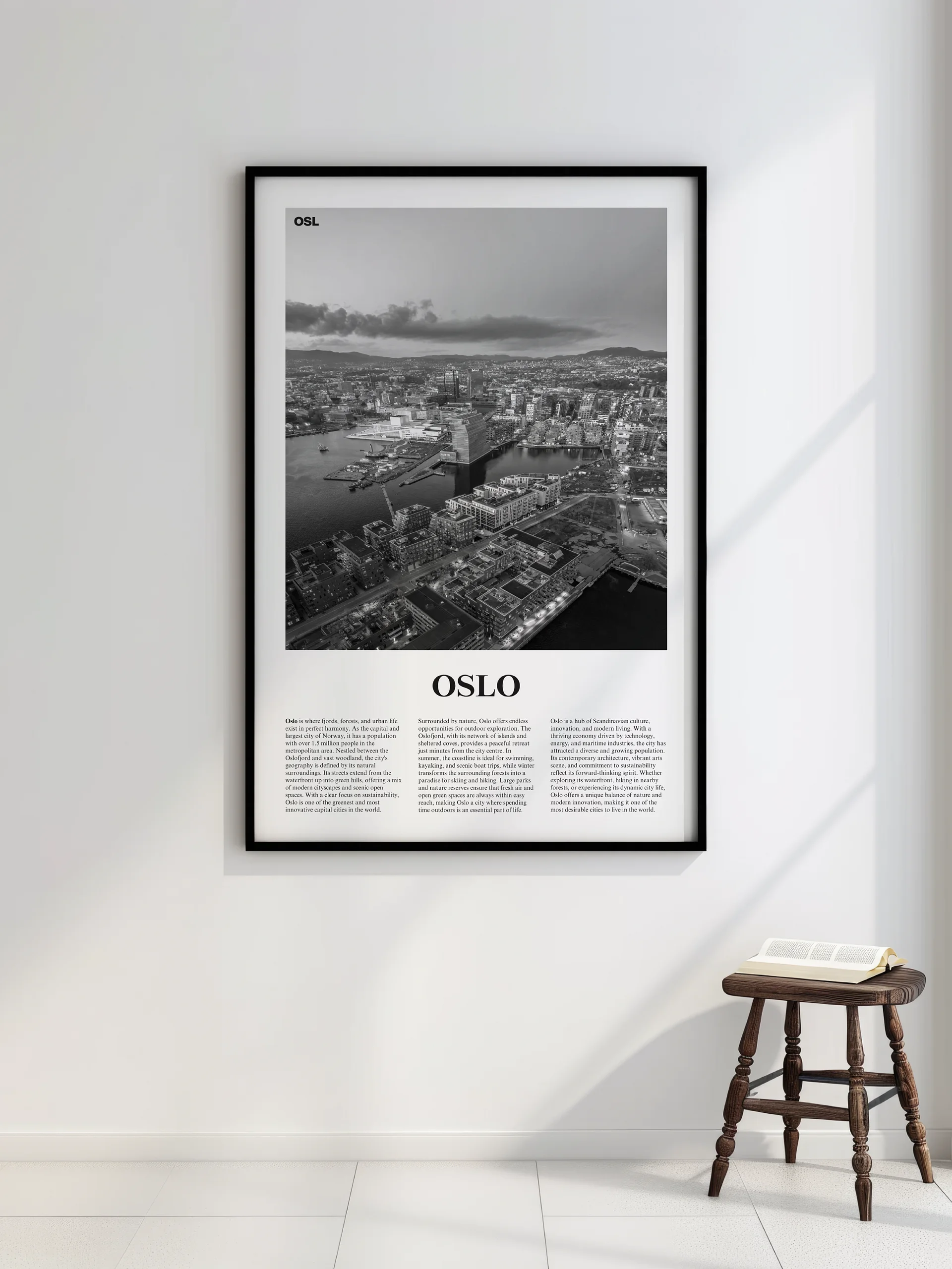 Oslo 01 Newspaper Poster product image (2)