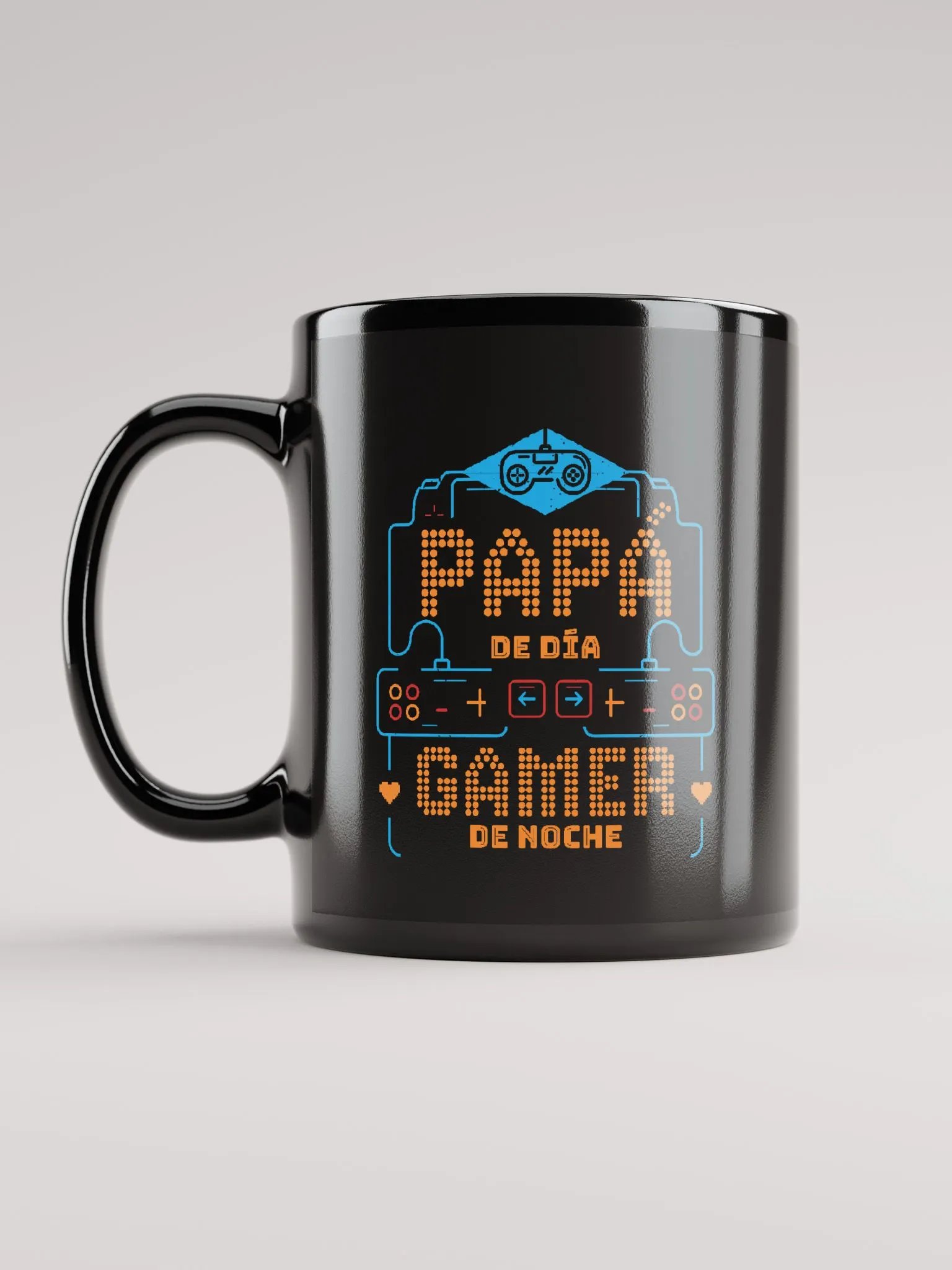 Papá de Día Gamer de Noche | Black Mug product image (6)