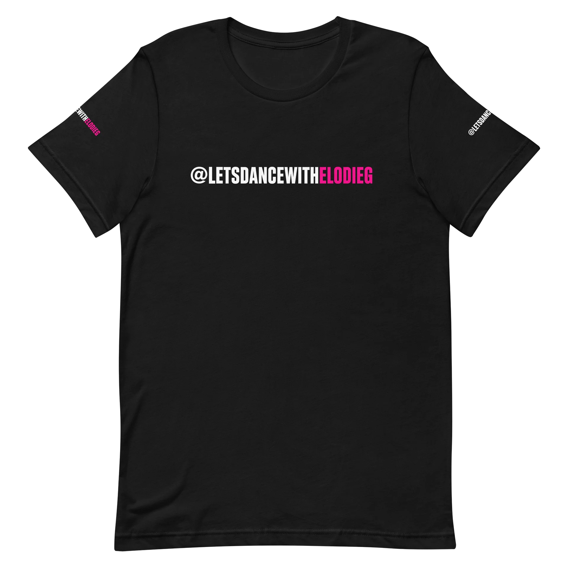 Let's Dance with Elodie G Mystery Text Graphic Tee product image (2)