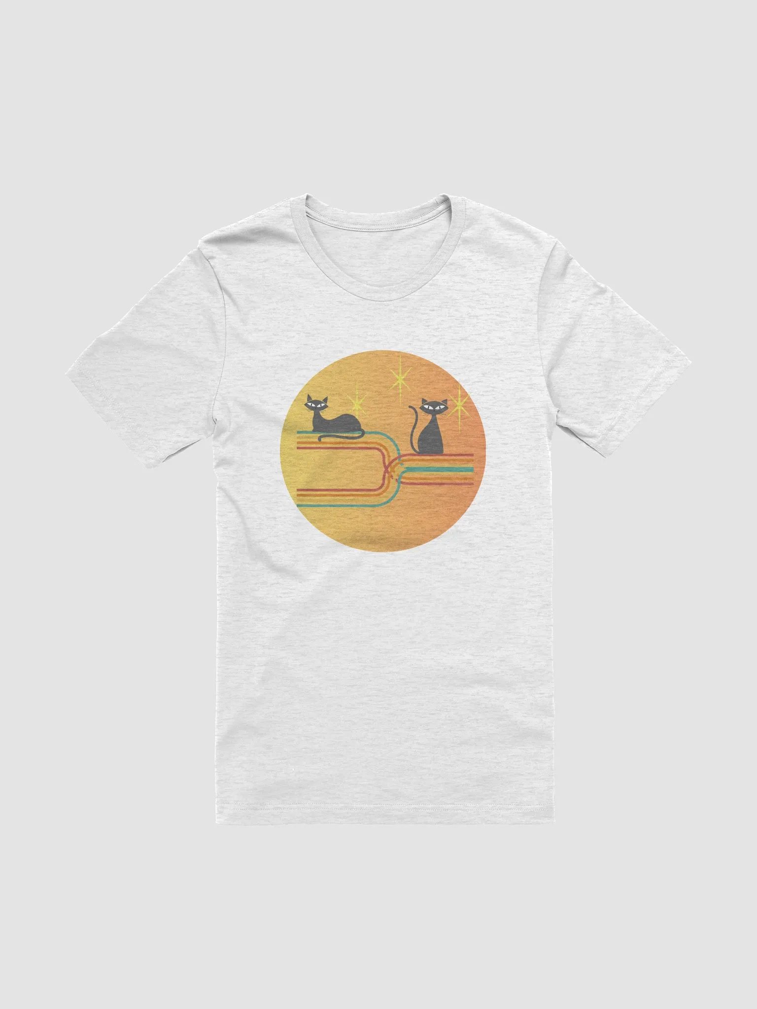 Retro Cat Eyes Graphic T-Shirt product image (2)