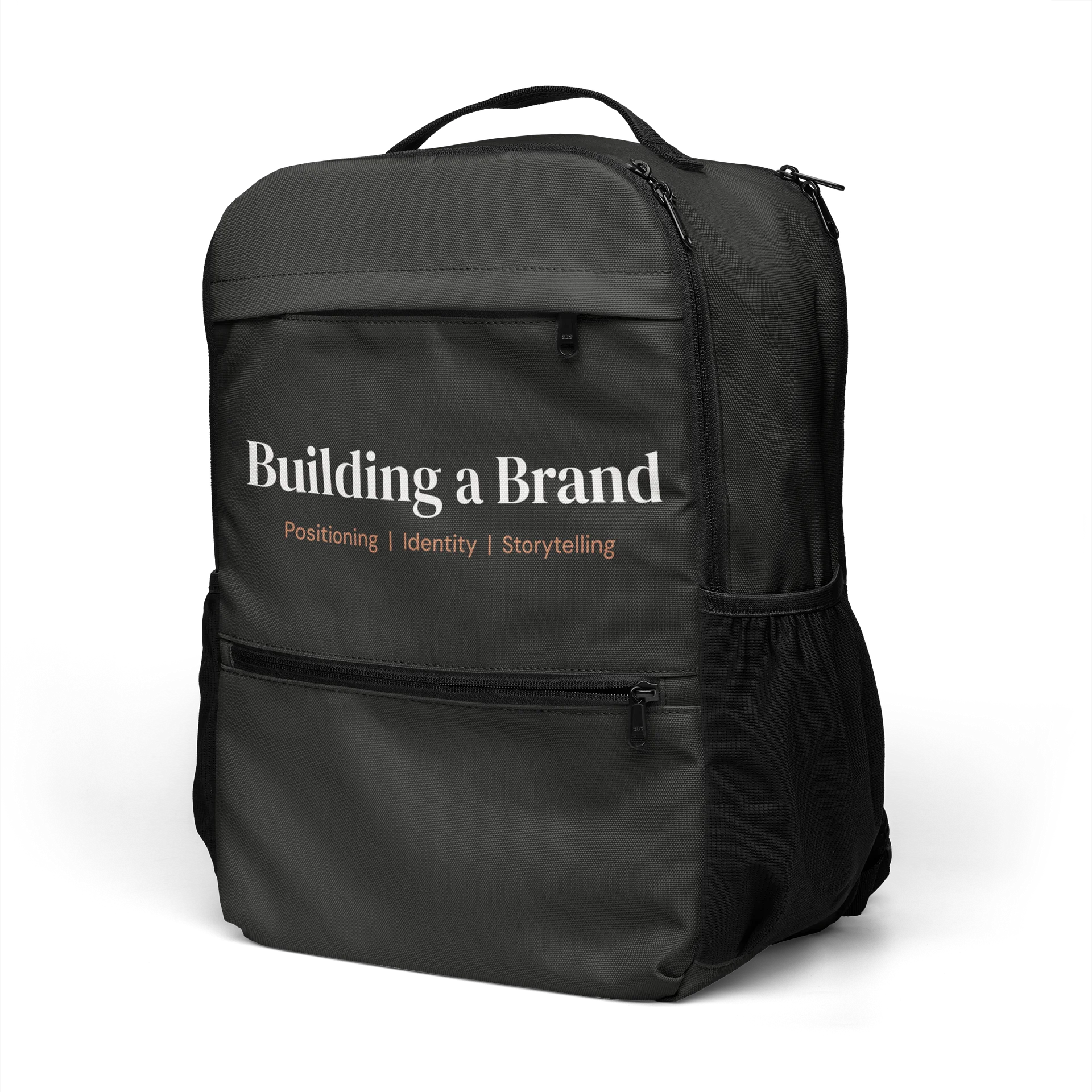 Black utility backpack product image (5)