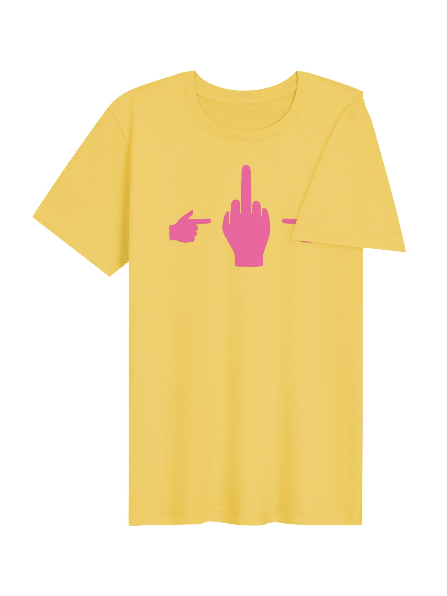No Middle Finger Point ShopCo Pink Unisex Tee product image (13)