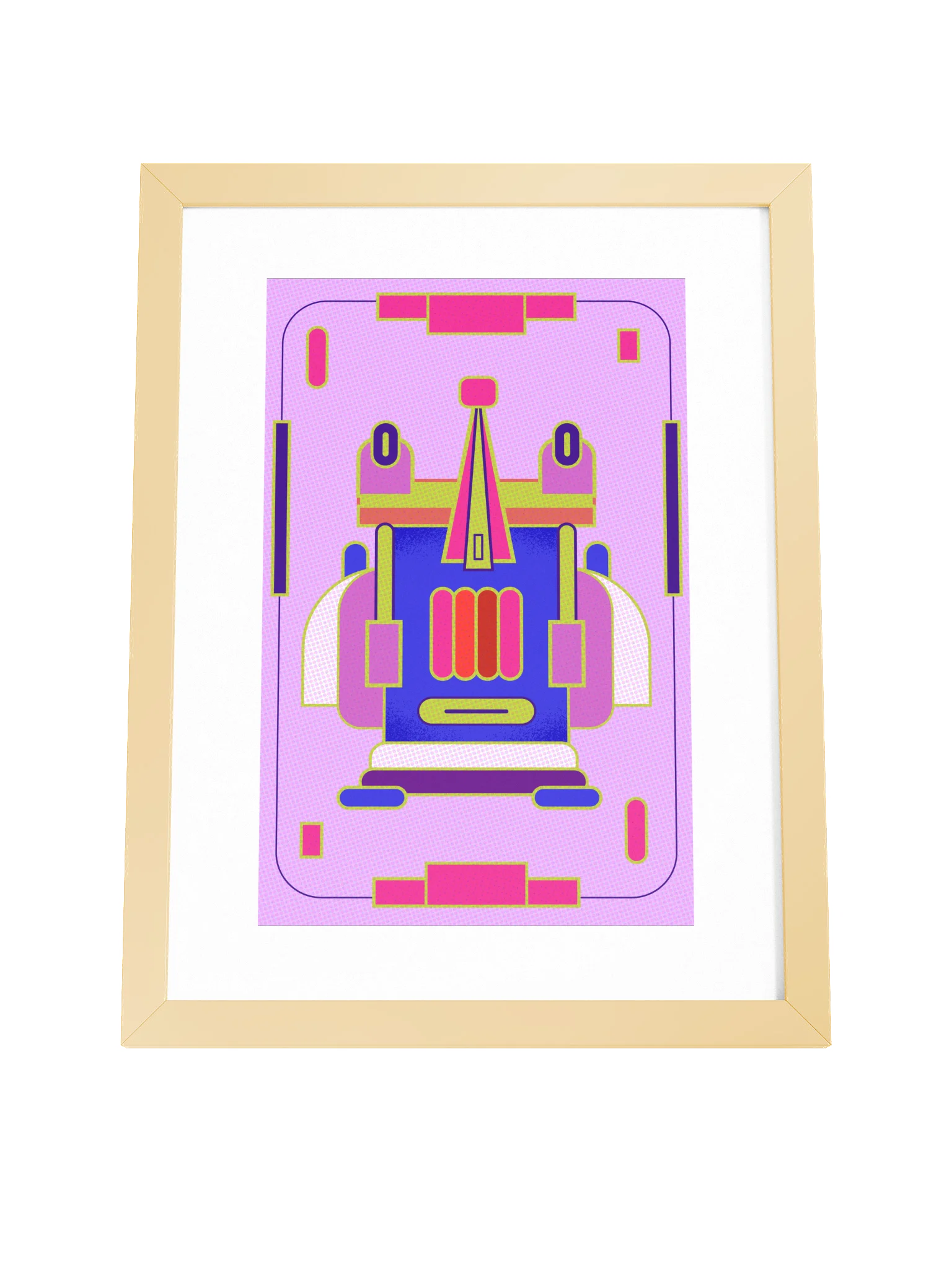 object illustration with pop art effect product image (8)