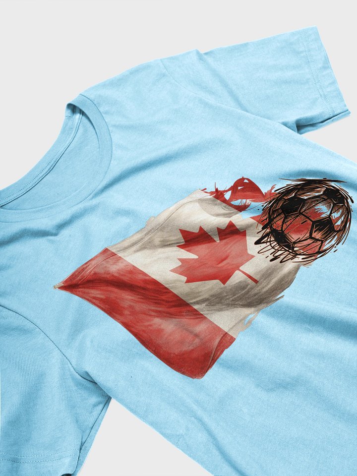 Canada Flag Soccer Football Iconic Comfort T-Shirt product image (1)