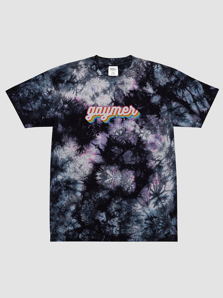GAYMER TIE DYE TEE product image (1)