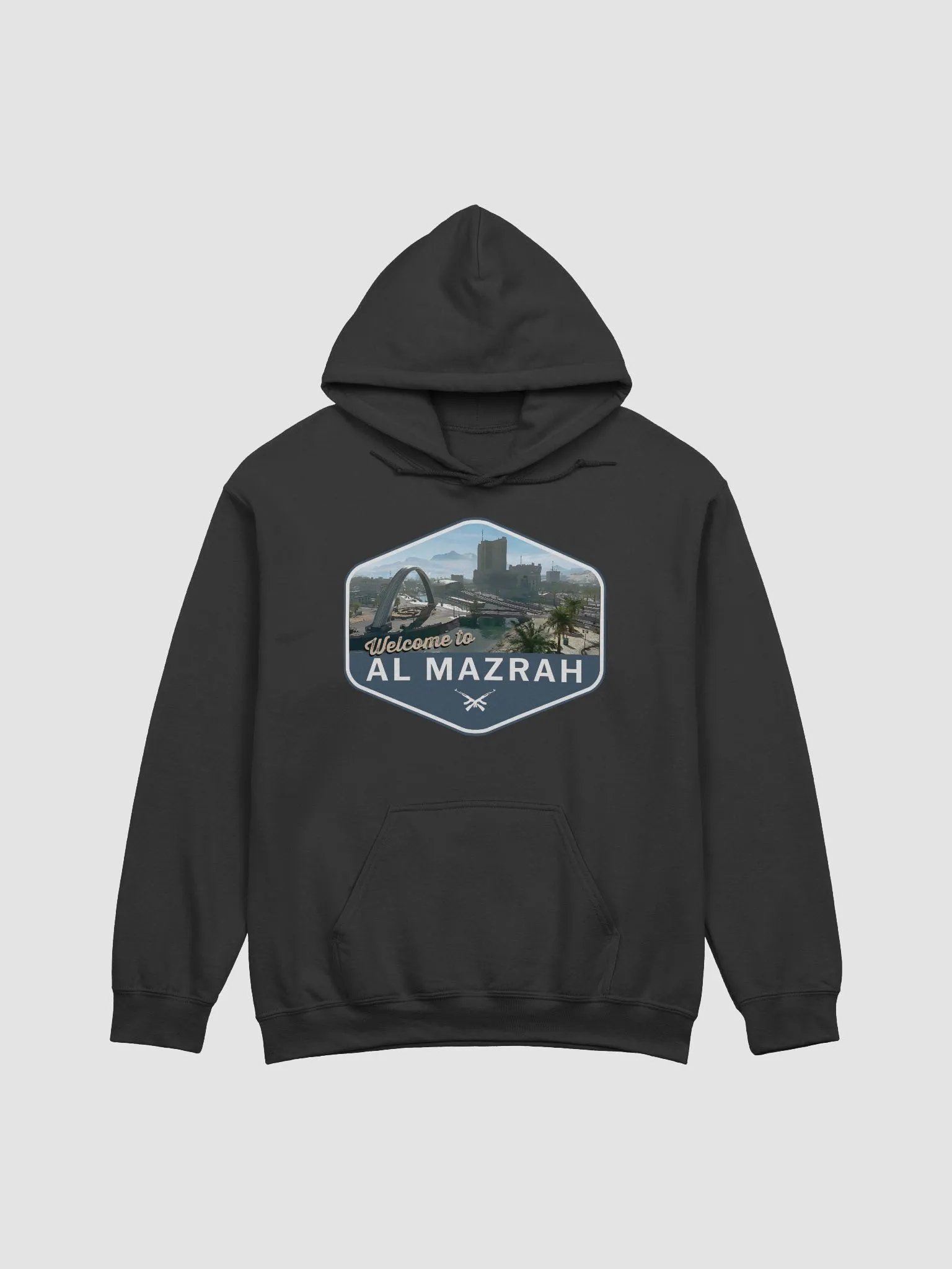 Welcome To Al Mazrah Ladies Hoodie product image (1)