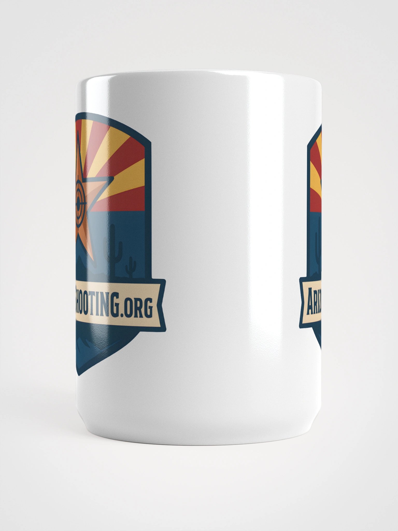 AZS Mug - White (Dual Logo) product image (6)