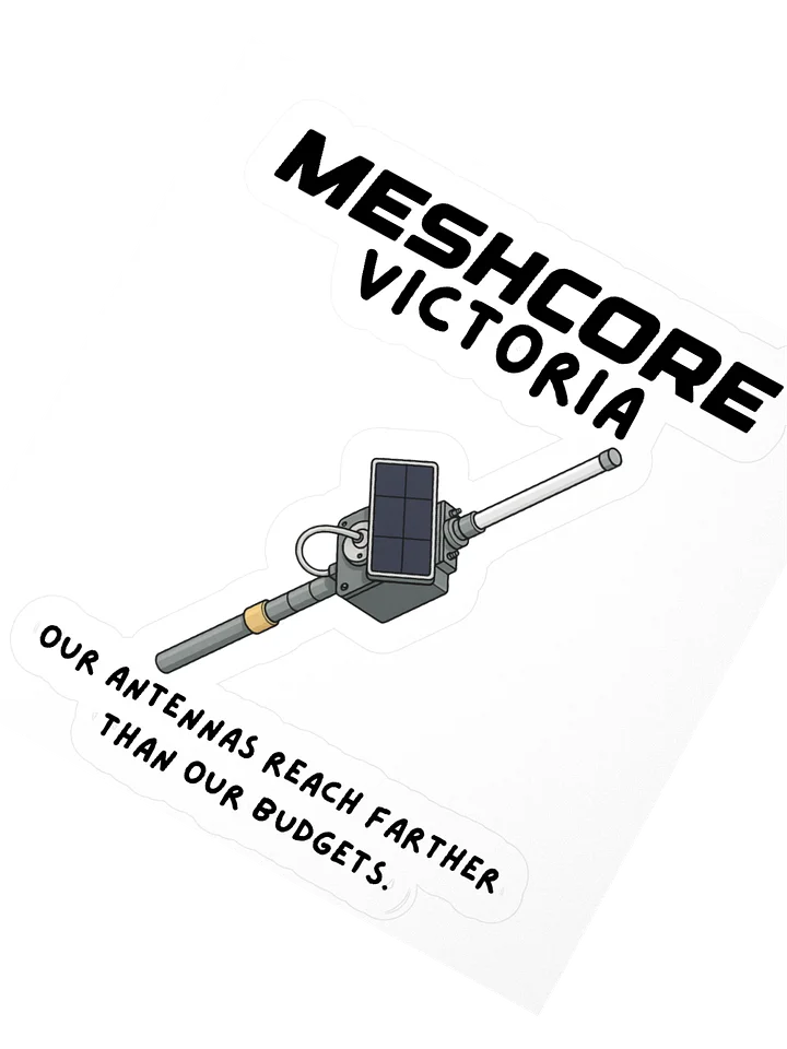 MeshCore Victoria Sticker product image (2)