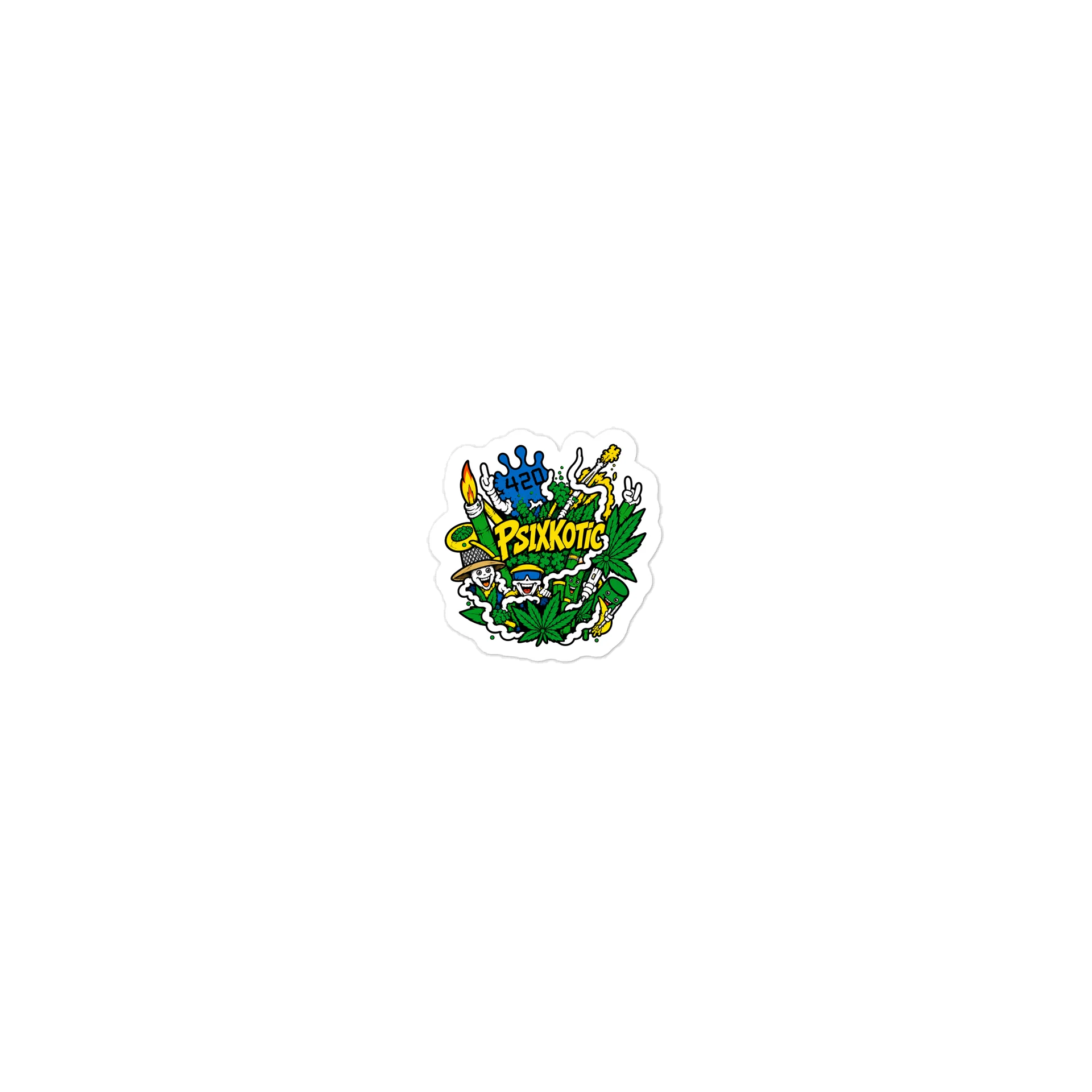 Psixkotic 420 Die Cut Sticker product image (1)