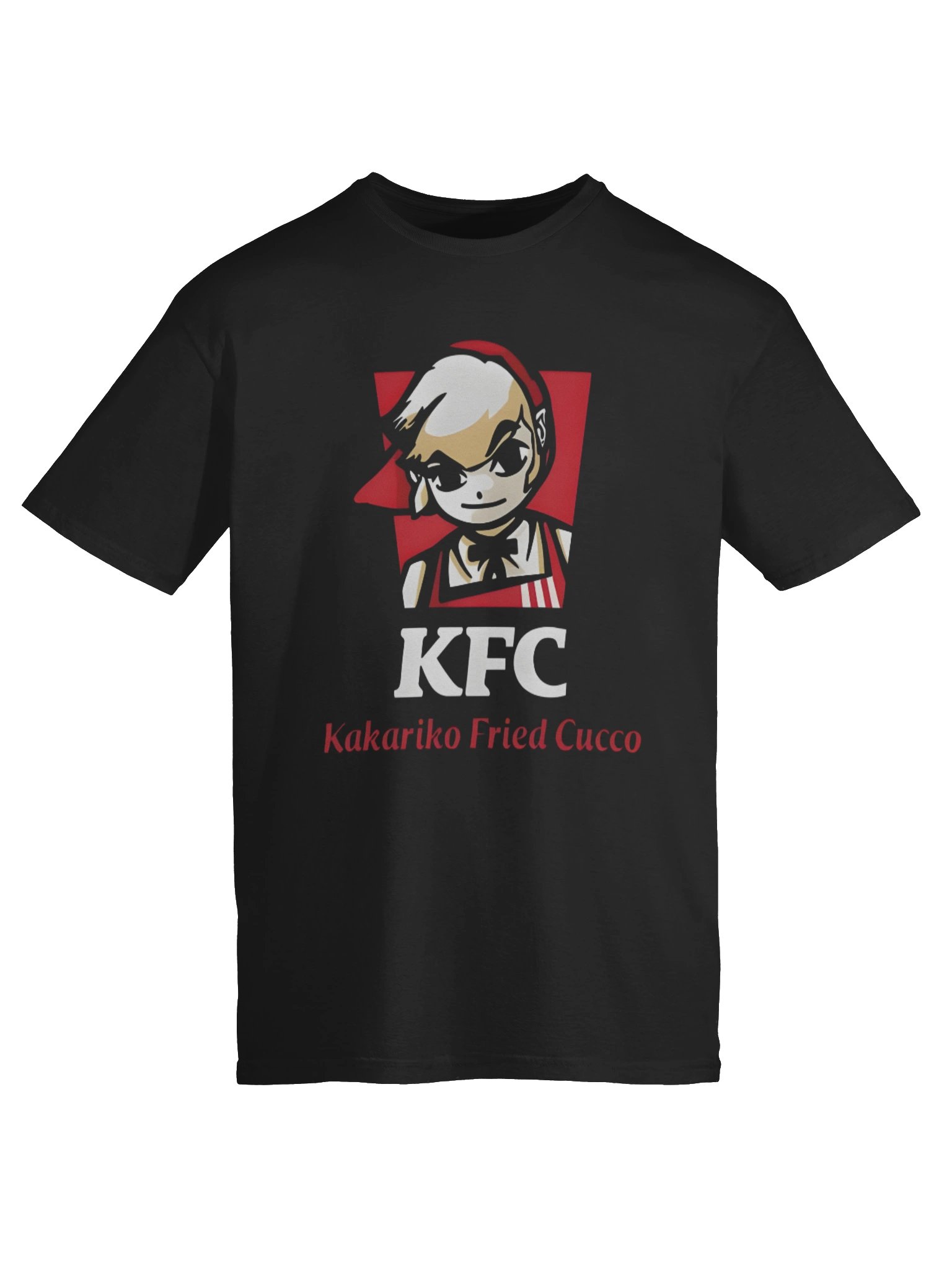 KFC Kakariko Fried Cucco Shirt – Legendary Zelda Meme product image (6)