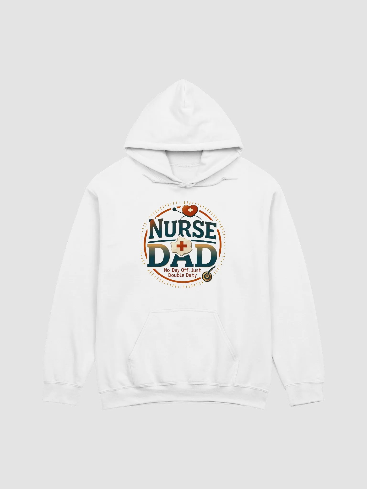 NURSE DAD Double Duty Hoodie product image (1)
