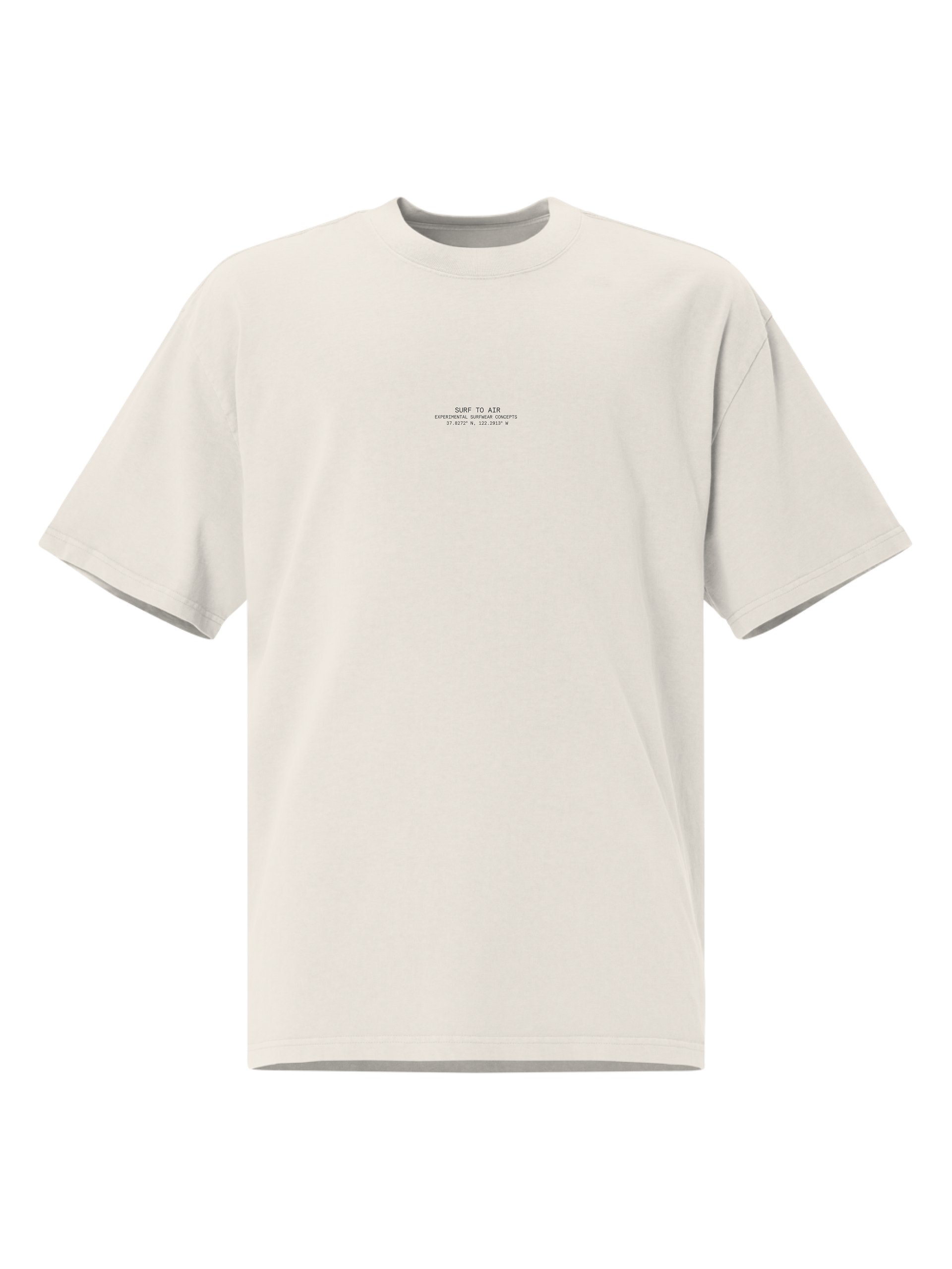 Ascend | Oversized Tee (Bone) product image (2)