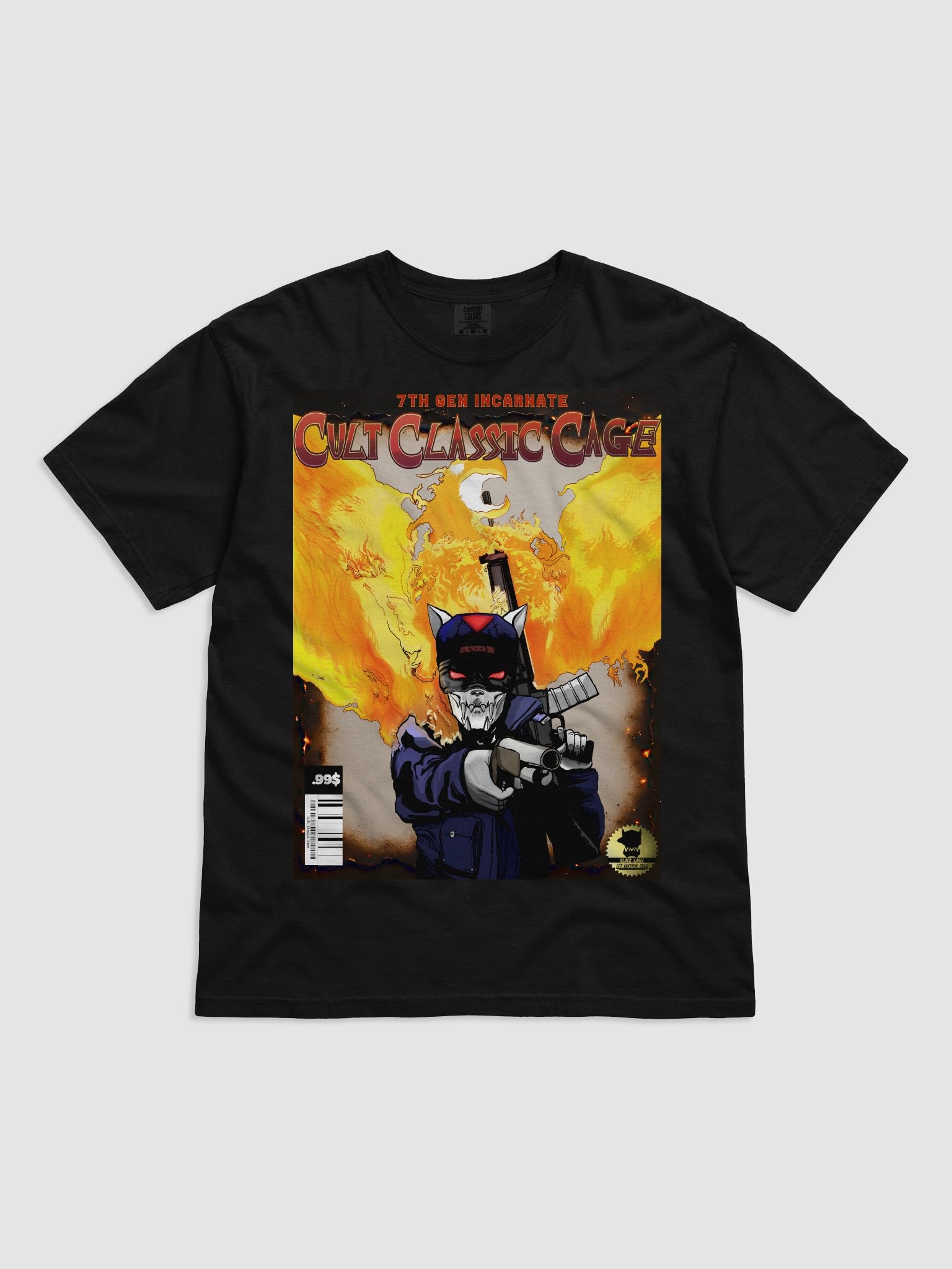 Metalikat Terminator Heavyweight T-Shirt product image (1)