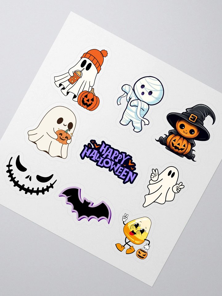 Spooktacular Halloween Kiss Cut Stickers Set product image (2)