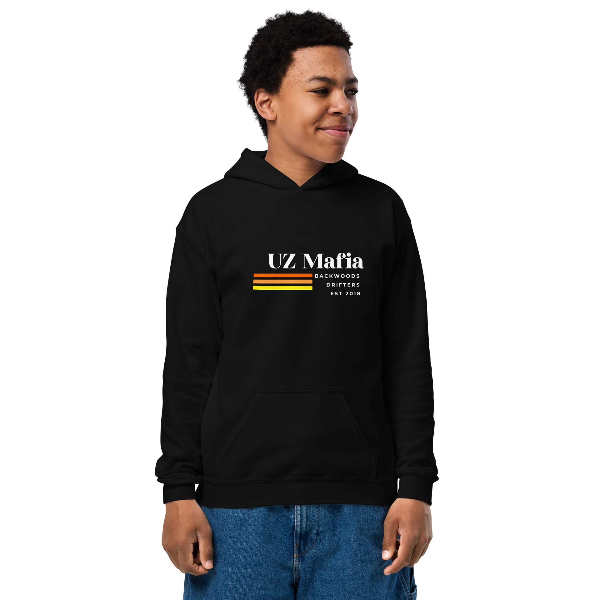 UZ Mafia BackWoods Drifters Kids Hoodies product image (1)