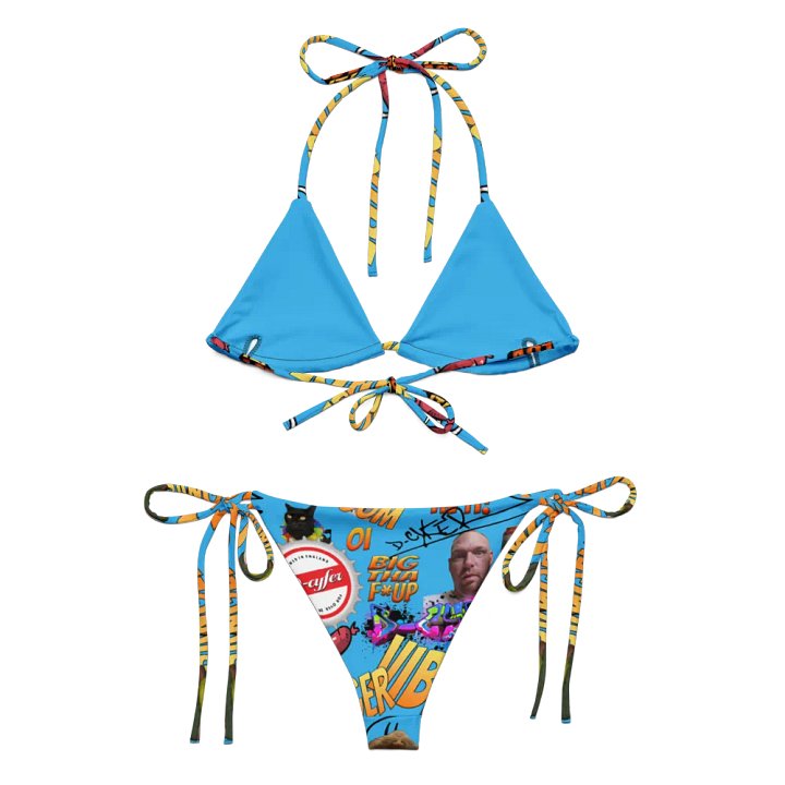 Emote Bomb Bikini Blue product image (2)