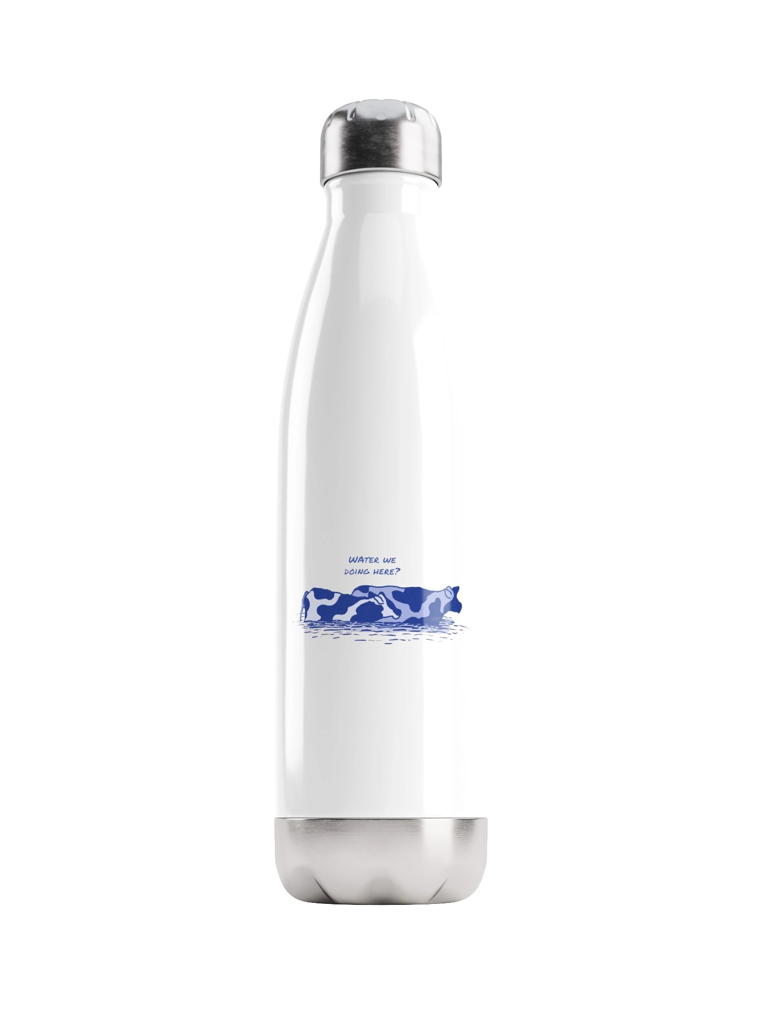 Water we doing here - Stainless Steel Watter Bottle product image (1)