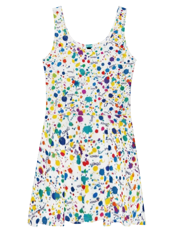 XZAQLI Women's DripStream Skater Dress product image (1)