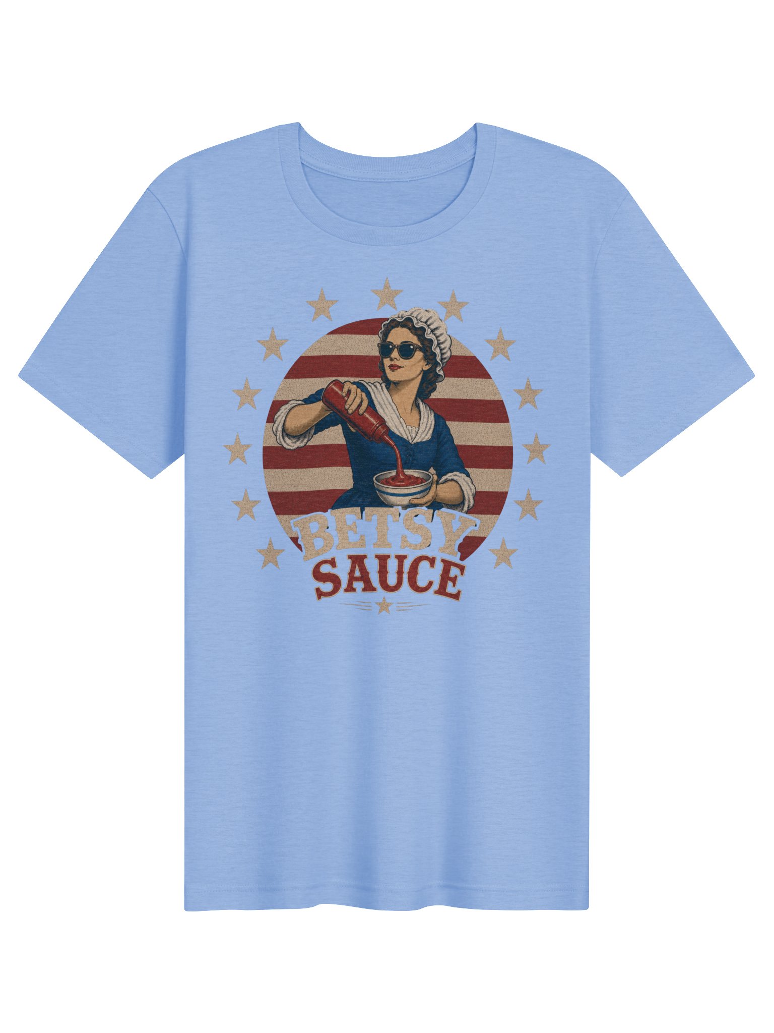 Betsy "Sauce" Ross T-Shirt | Grill Team 1776 Tee product image (71)