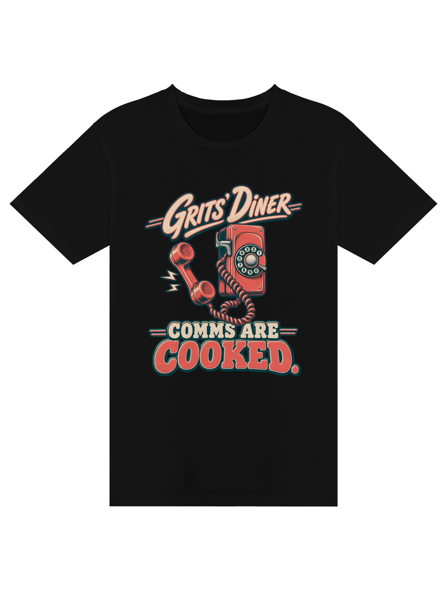 Comms Are Cooked Tee product image (2)