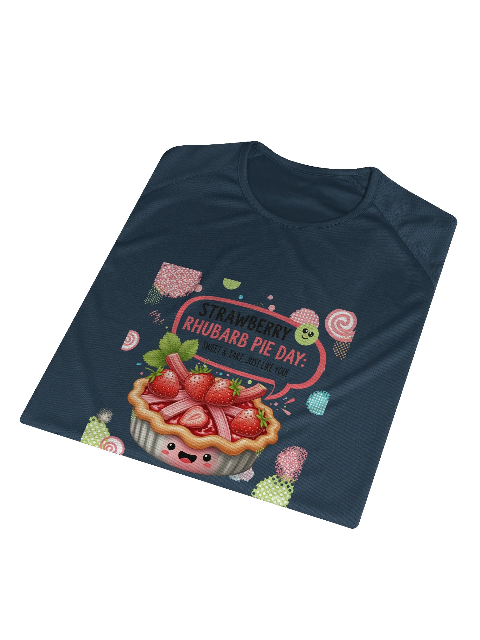 Happy Strawberry Rhubarb Pie Day Sports Jersey product image (18)