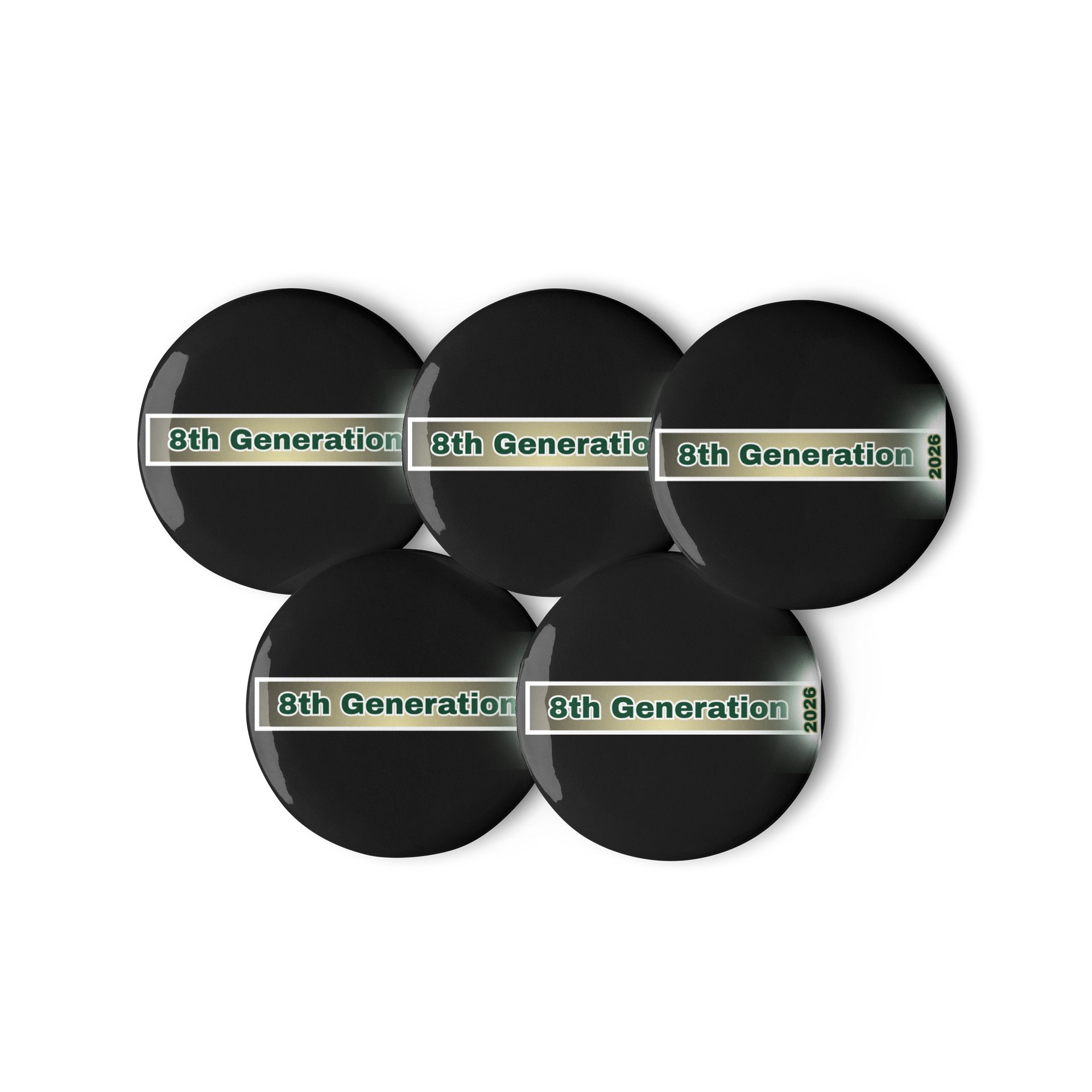 8th Generation Perry Family Pin Buttons | Legacy Edition product image (3)