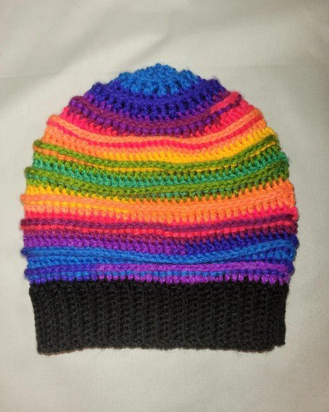 Rainbow Ombre Slouchy Hat product image (1)