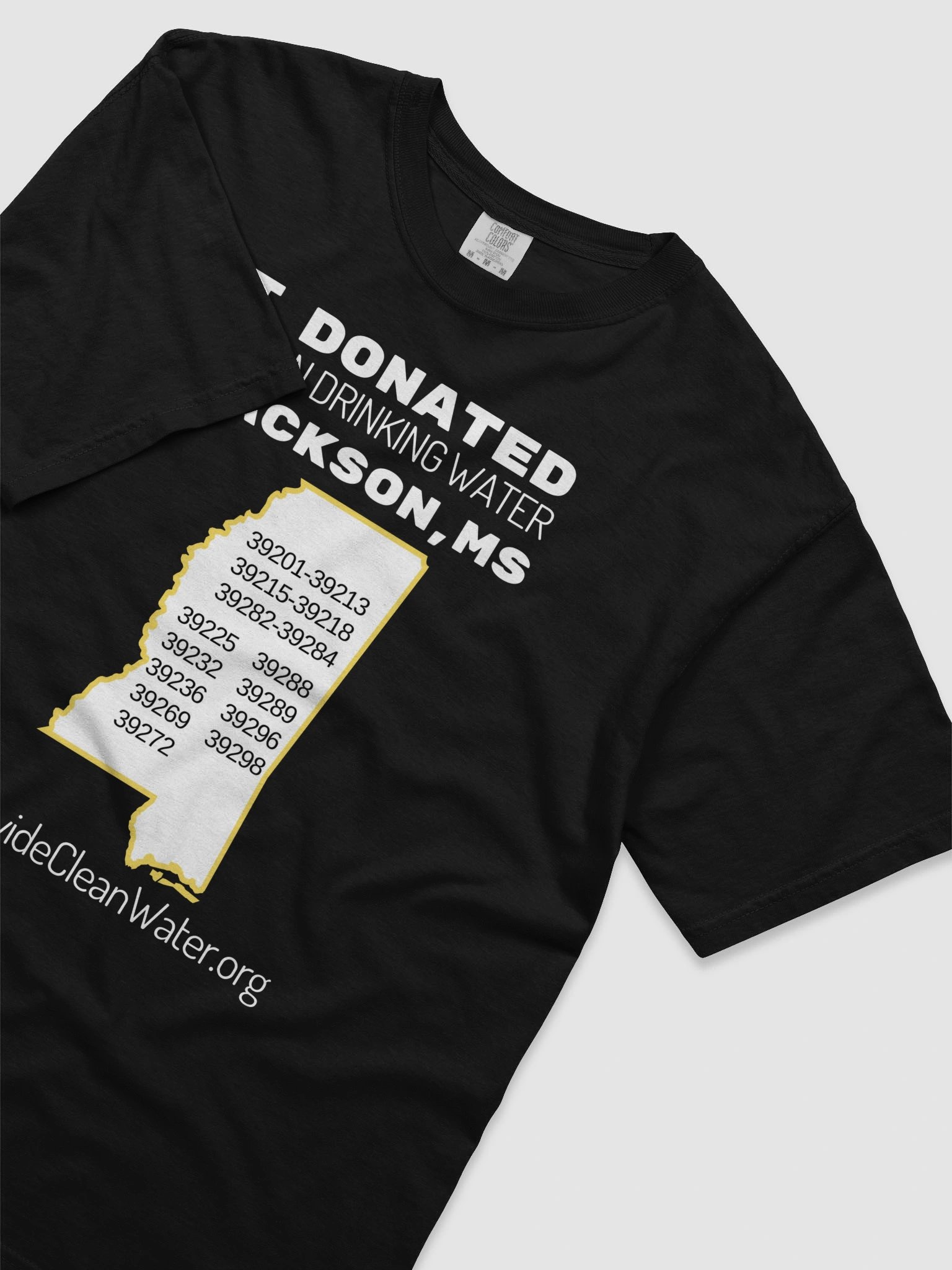 I Donated Jackson, MS Color T-Shirt product image (5)