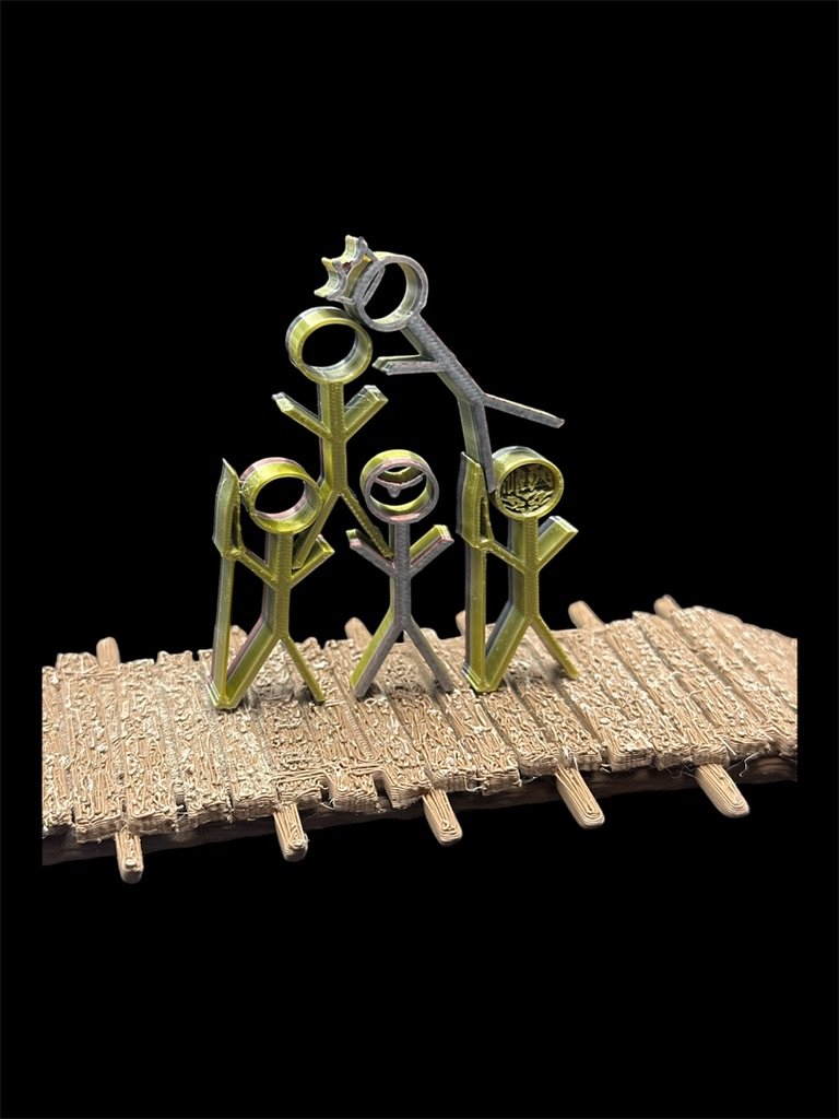 Bridge Bros Stacking Game STL product image (1)