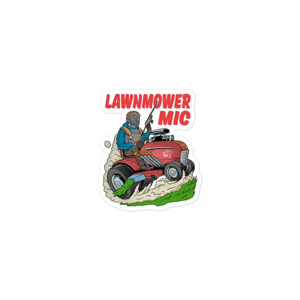 Lawnmower Mic | Magnet product image (1)