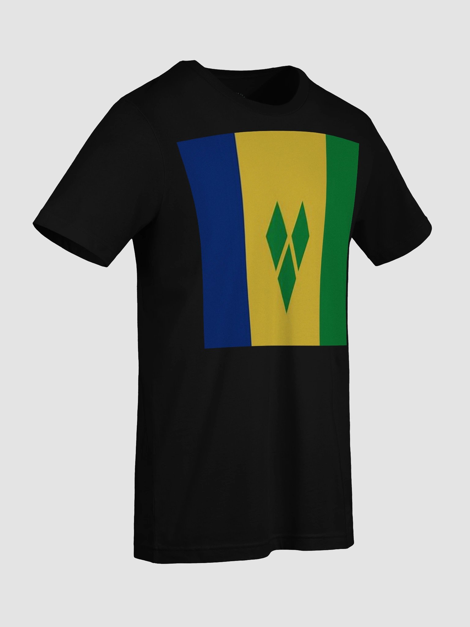 Exclusive Saint Vincent and the Grenadines Flag T-Shirt – Unisex Supersoft Comfort | TDS Music product image (96)