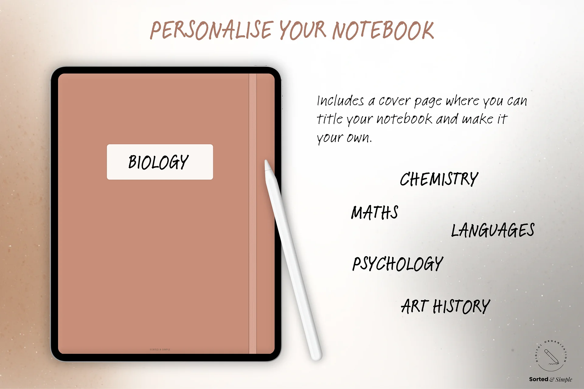 Smart Digital Notebook - Terracotta Orange product image (7)