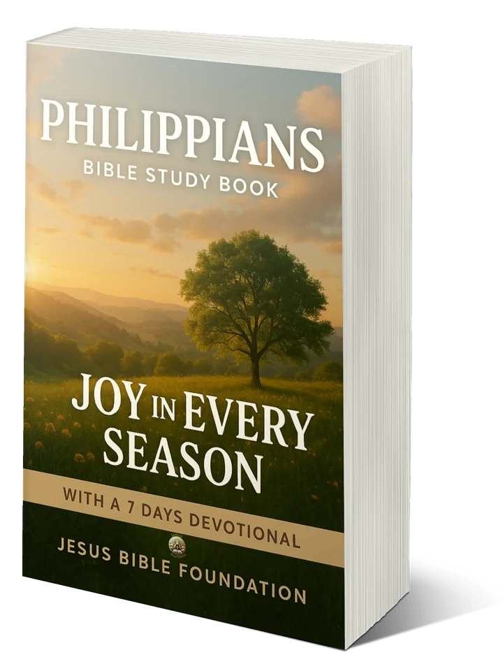 Philippians Bible Study Book: Joy in Every Season With A 7 Days Devotional product image (1)
