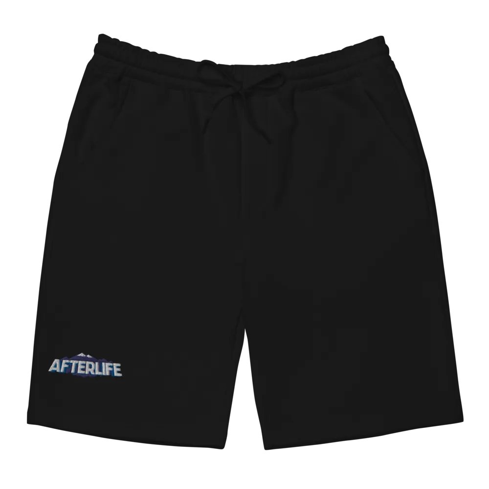 AfterLife Embroidered Fleece Shorts product image (1)