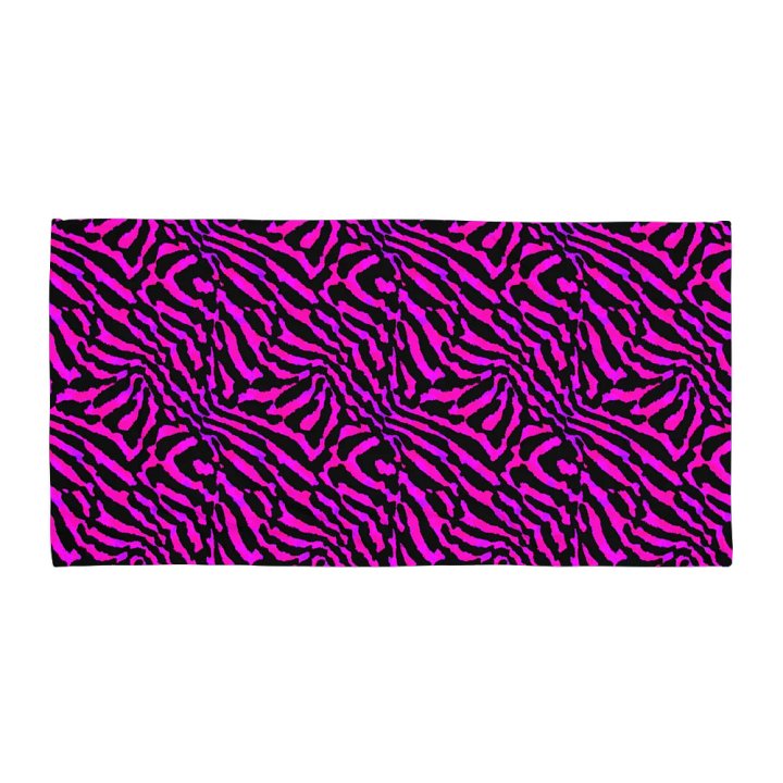 Purple Zebra Towel product image (1)