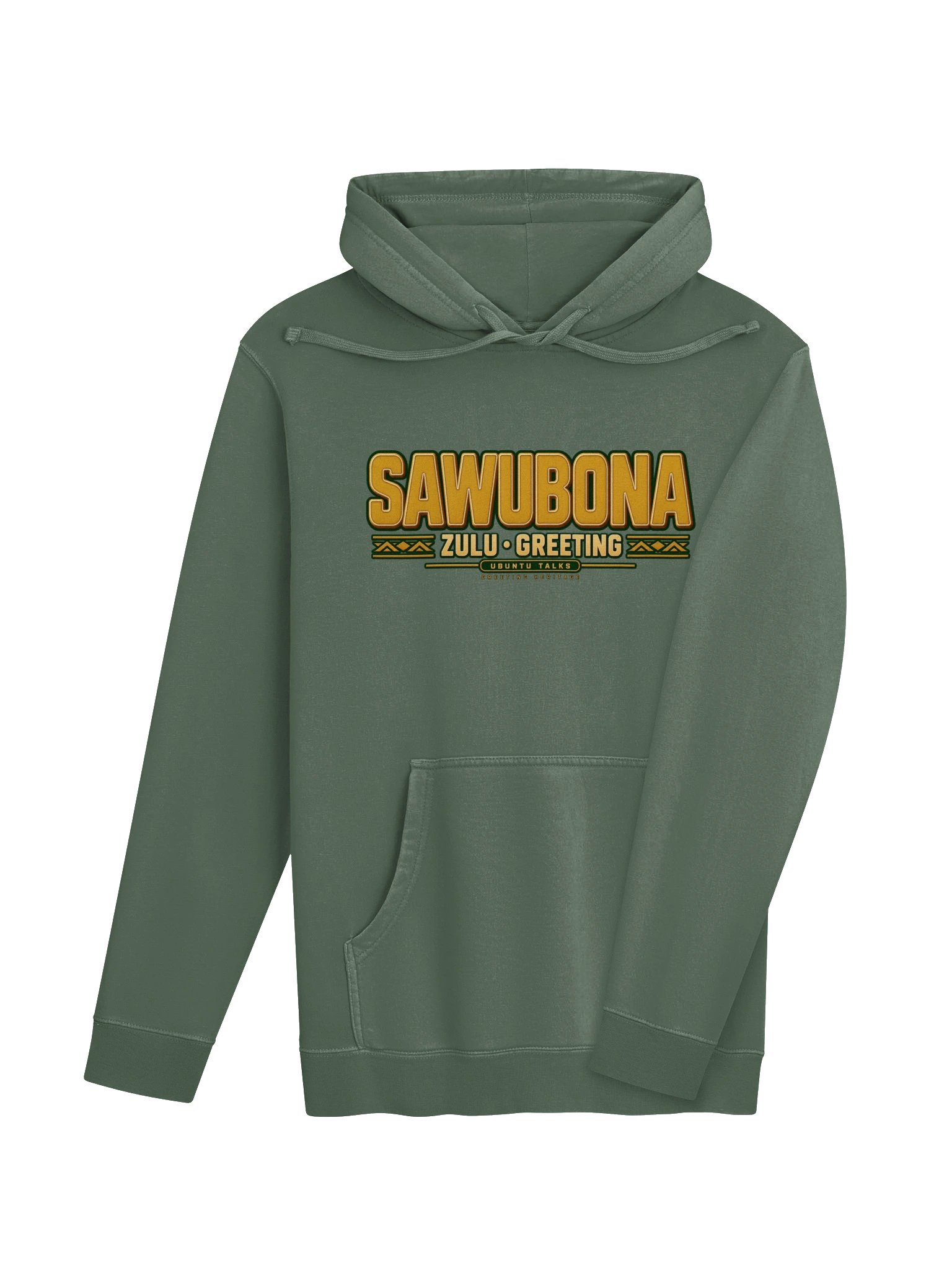 Greeting Heritage — SAWUBONA | Zulu Washed Hoodie product image (13)