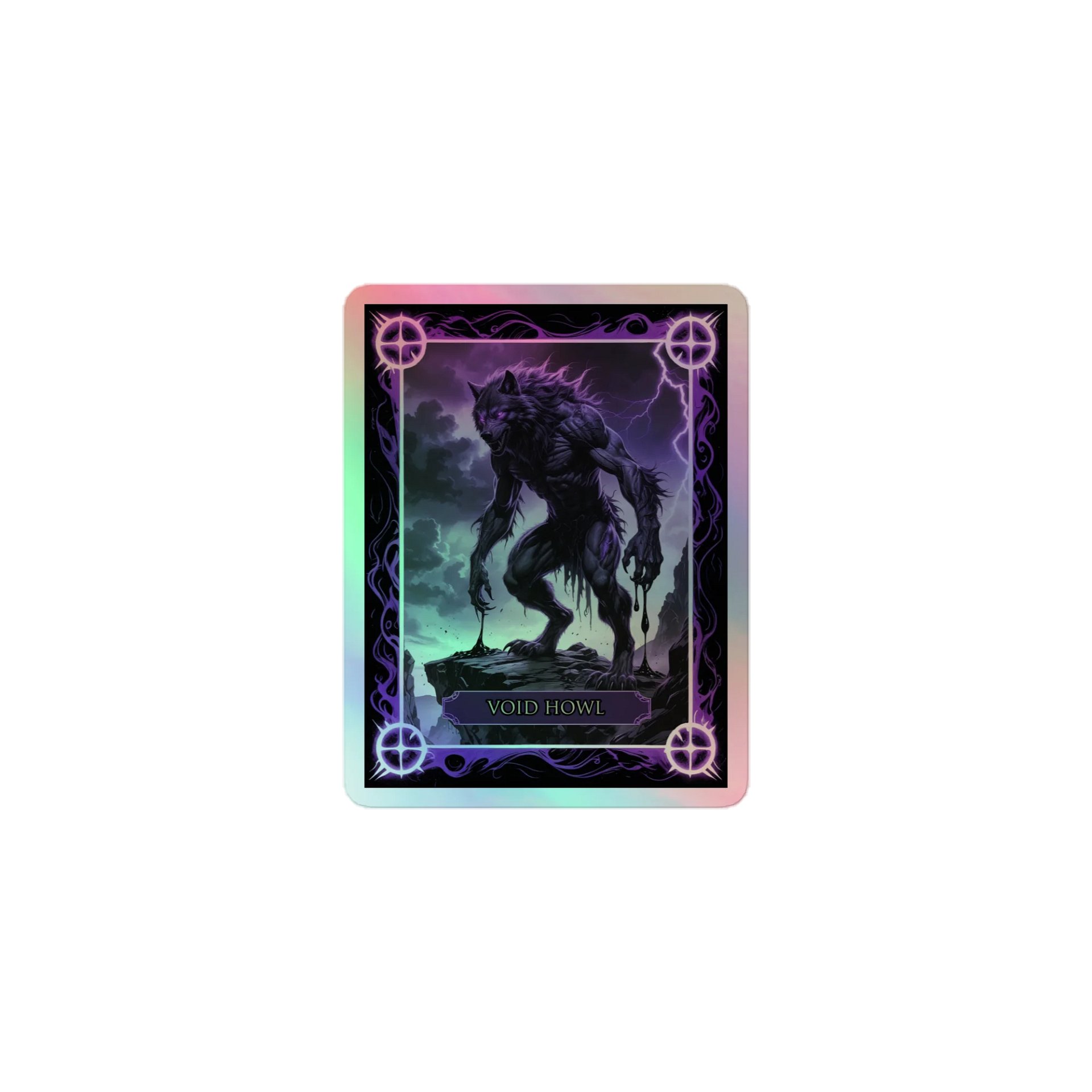 Void Howl Holographic Sticker Sheet product image (1)