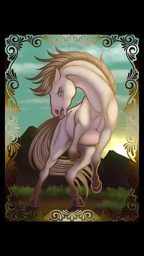 Process video for the golden stallion. I plan to post the other two next😎☀️🐎

#mtgtokens #horseillustration #horses #vgen #ho...