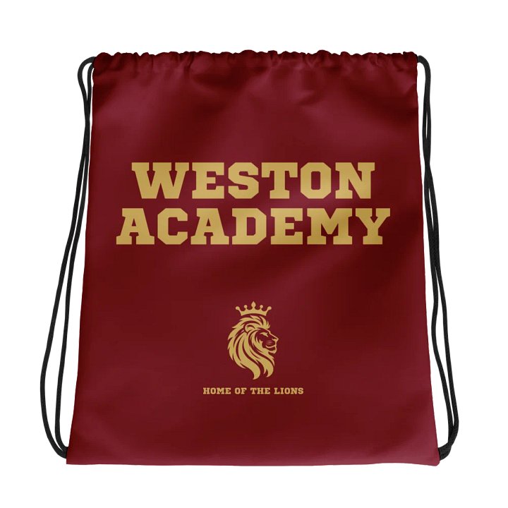 Weston Academy Drawstring Bag product image (1)