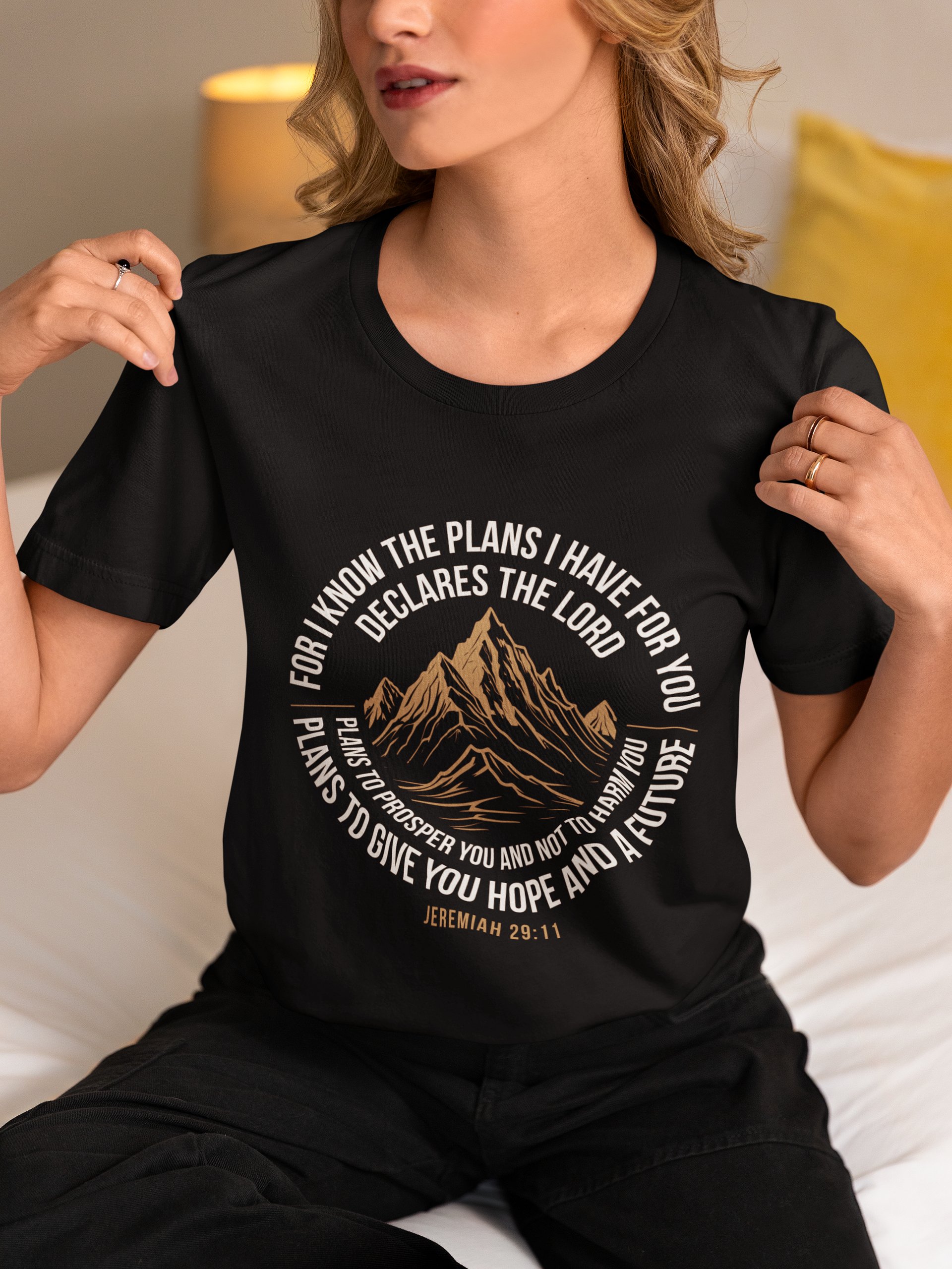 Jeremiah 29:11 T-Shirt - For I Know the Plans I Have For You product image (1)