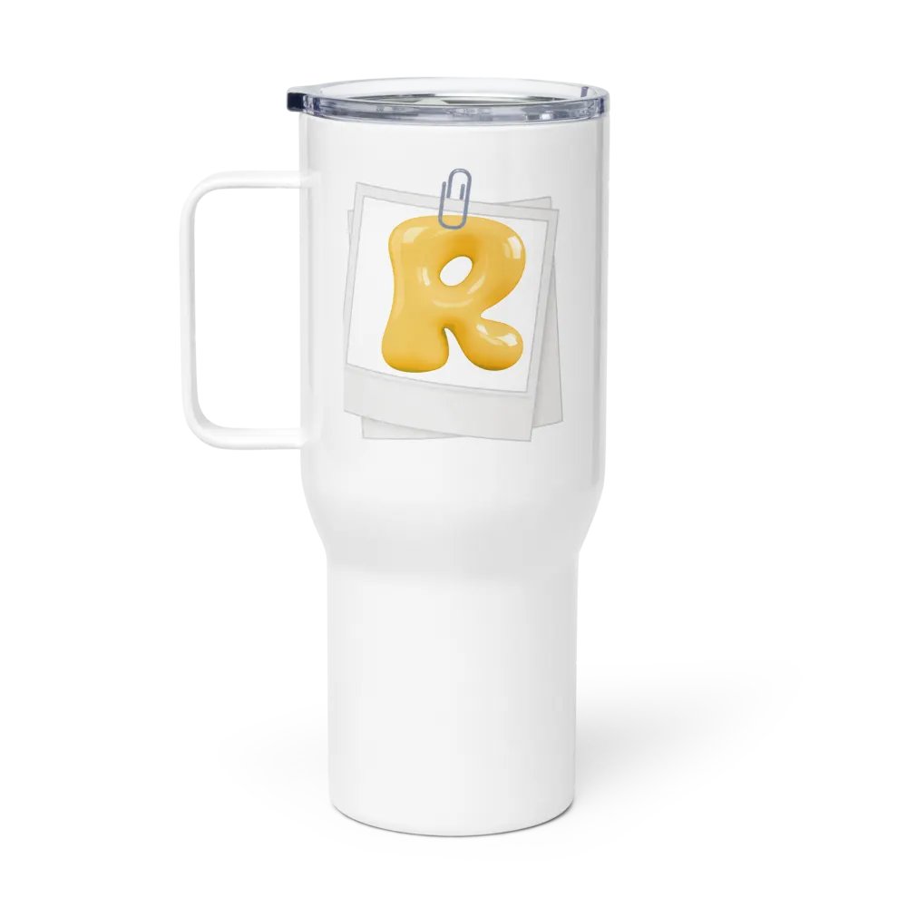 R-Frame Travel Mug: Stylish On-the-Go Sipper product image (1)