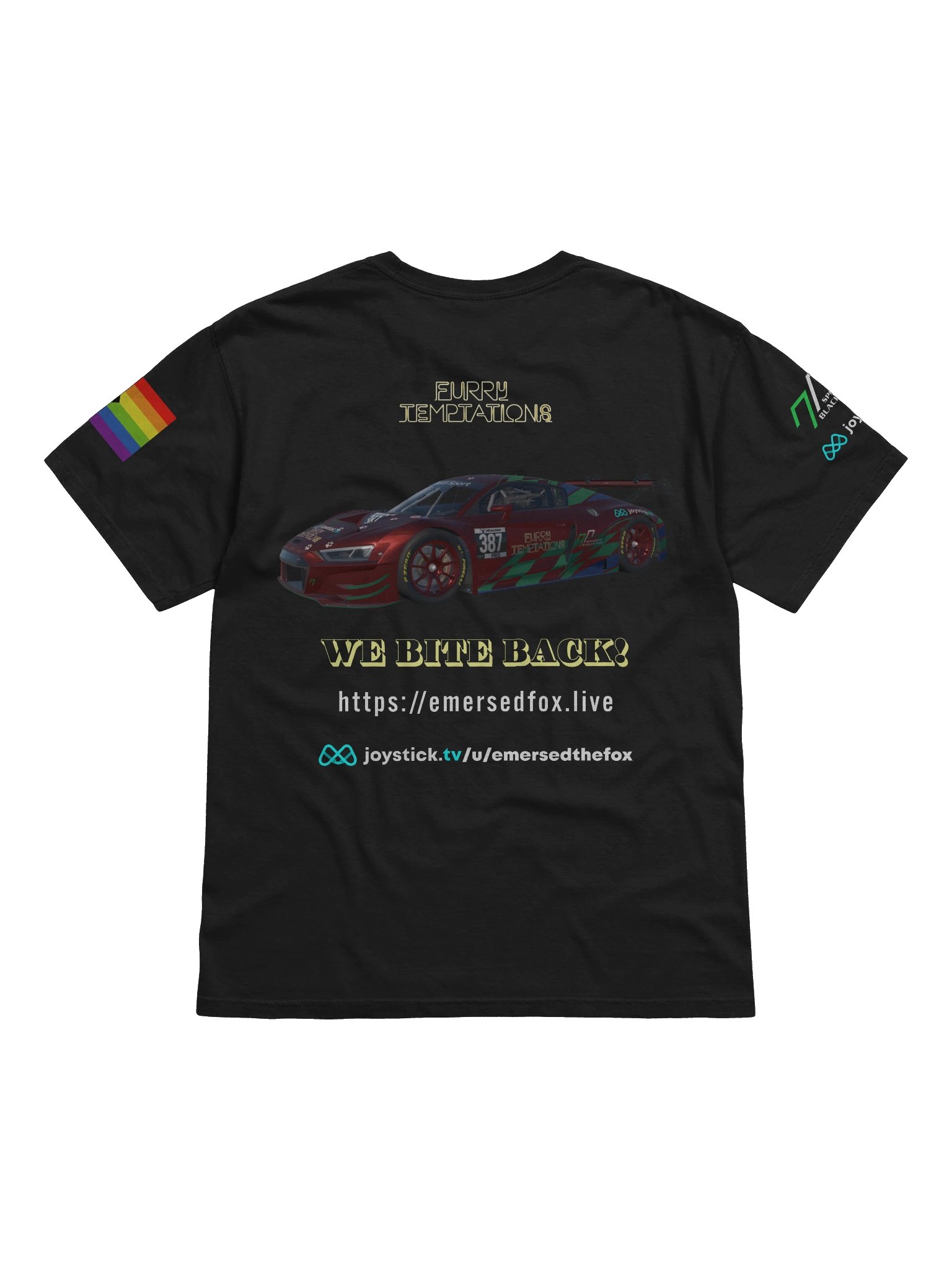 Furry Temptations Racing T product image (8)