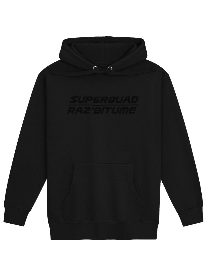 Superquad Raz'bitume noir - Hoodie product image (1)