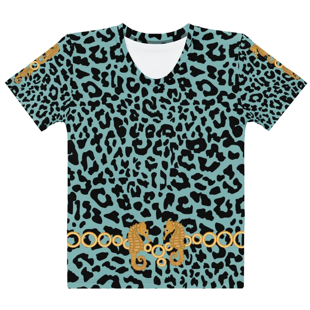 Seahorse Leopard print Women's T shirt product image (1)