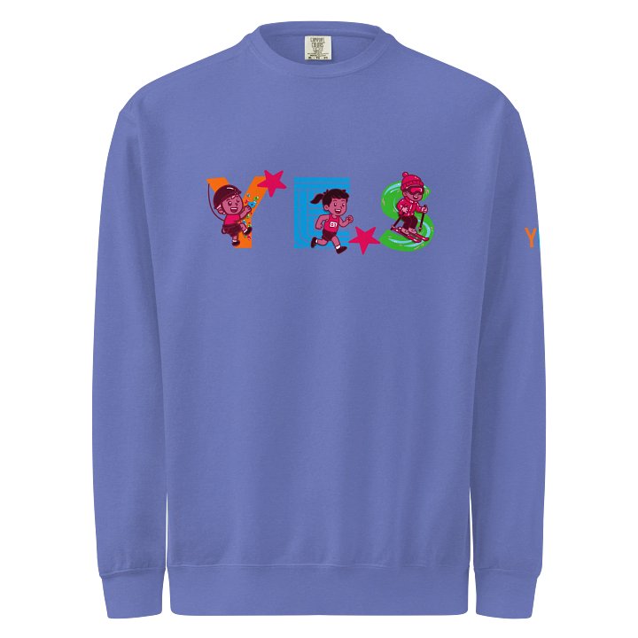 Limited Edition Y-E-S Crewneck Sweatshirt by Comfort Colors product image (1)