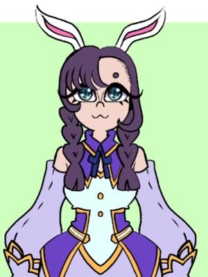 BUNNY GIRL! #arttok #oc #originalcharacter #timelapseart #adoptable 