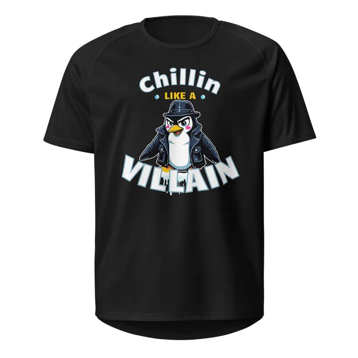Chillin' Villain Unisex Sports Jersey product image (1)
