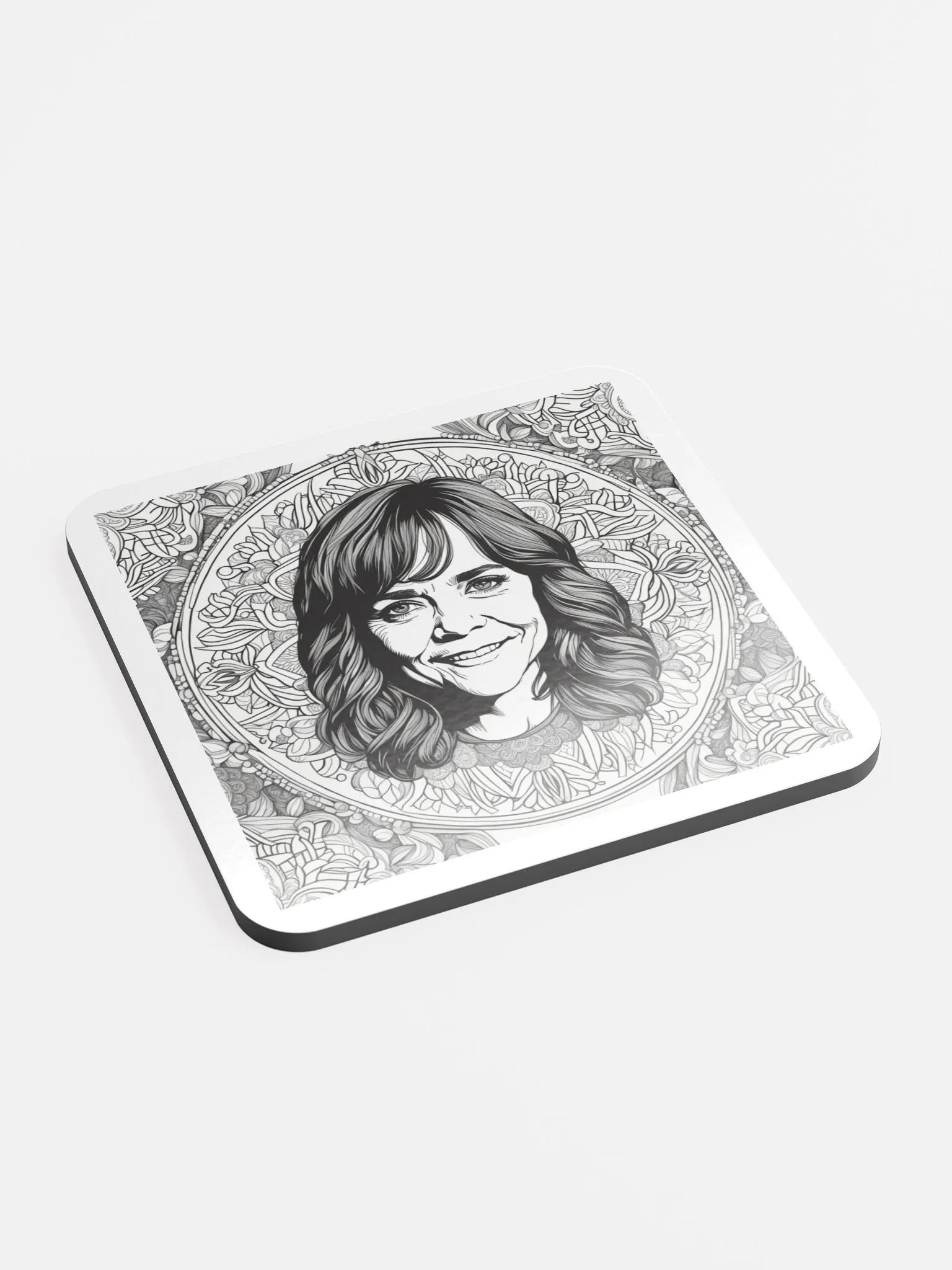 Smiling Serenity Cork Coaster Set product image (2)