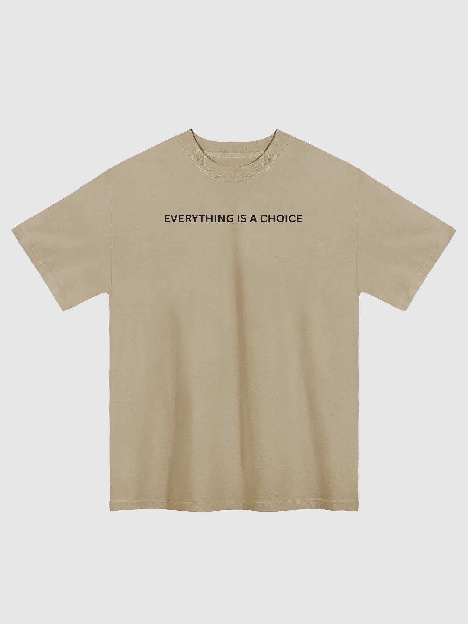 Everything is a Choice Oversized Tee product image (3)